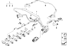 Fuel injection system — fuel line