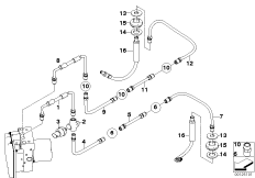 Трубопровод тормозной системы Зд (S541A)