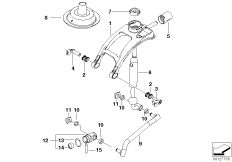 Gear shift parts, manual transm./4-wheel