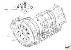 Automatic gearbox GA6HP26Z — 4-wheel