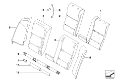 Through-loading facility-seat cover