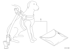 Безопасная шлейка для собак
