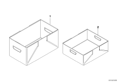 LUGGAGE COMPARTMENT BOX, folding