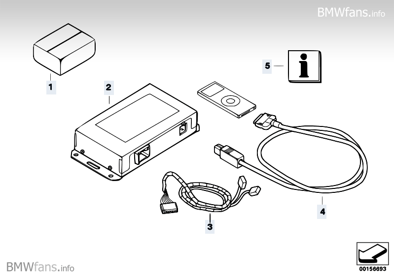 Bmw e60 ipod retrofit kit #4