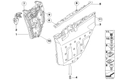 Side-window mechanism, rear