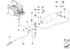 Fuel tank breath.valve/disturb.air valve
