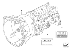 Manual gearbox GS6X37BZ/DZ — 4-wheel