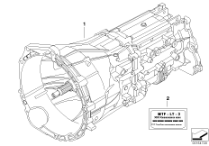 Manual gearbox GS6X37DZ — AWD