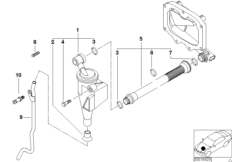 Crankcase-Ventilation/oil separator