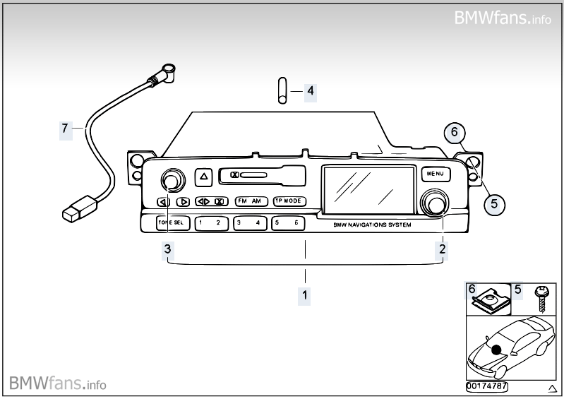 Auxeingang für Radio Navi BMW E46 BMWDrivers