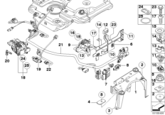 SCR pump/filter/mounting parts