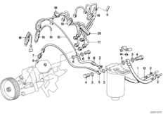 Nozzles/pipes of fuel injection system