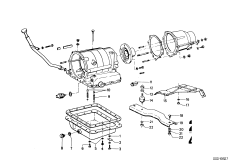 Zf 3HP12 mounting parts/suspension