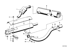 Exhaust pipe/muffler