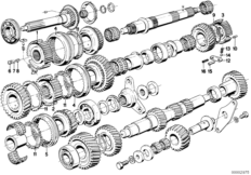 Getrag 265/6 gearset parts