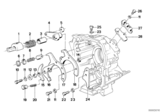 Getrag 260/6 inner gear shifting parts
