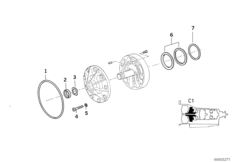 A5S310Z gasket rings/lubrication system
