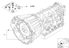 Automatic gearbox A5S440Z — 4-wheel