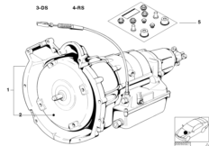Automatikgetriebe 3HP22