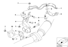 Exhaust suspension parts