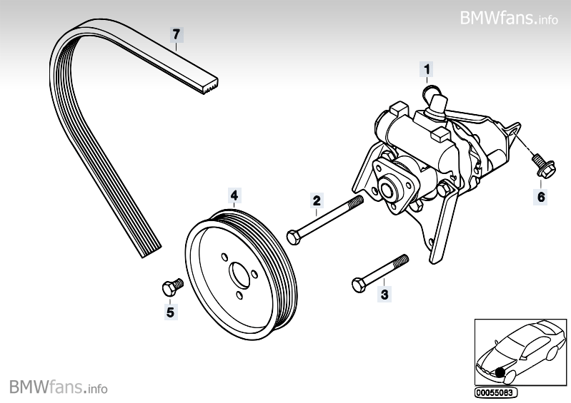 Bmw e30 power steering hose replacement #3