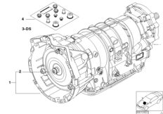 Automatikgetriebe A5S390R — Allrad