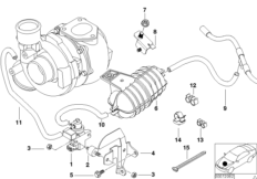 Vacum control-engine-turbo charger