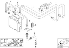 Трубопровод тормозного привода Пд с ASC